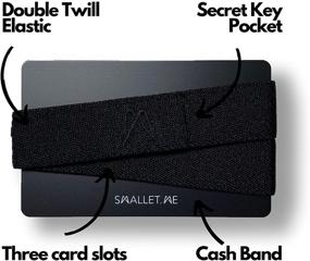 img 3 attached to Smallet Minimalist Pocket Elastic Blocking Women's Handbags & Wallets