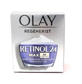 img 4 attached to 🌙 Fragrance Free Olay Regenerist Retinol 24 Max Night Hydrating Moisturizer: Nourish & Replenish Skin with Confidence!