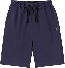 img 3 attached to SPACE VENTURE Pockets Athletic Navy Olive Boys' Clothing and Shorts