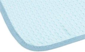 img 2 attached to 🧡 The Rag Company - Dry Me A River - Professional Korean Microfiber Drying & Detailing Towels - 5-Pack, 16x16in, 390gsm, Light Blue, Soft Suede Edges
