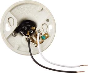 img 1 attached to 🔌 Improved Leviton 9726 C2 Single Part Incandescent Lampholder with Enhanced Performance