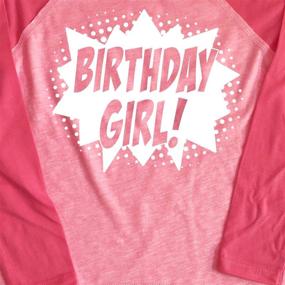 img 1 attached to 🎉 Happy Family Clothing Superhero Birthday Collection: Girls' Clothing that Makes Birthdays Extra Special!