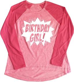 img 2 attached to 🎉 Happy Family Clothing Superhero Birthday Collection: Girls' Clothing that Makes Birthdays Extra Special!