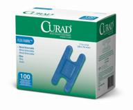 curad knuckle detectable bandage 100 count логотип