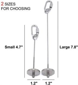 img 3 attached to 🐦 Stainless Steel Bird Fruit Holder: Essential Food Skewer & Treat Feeder for Parrots, Hens, and Small Animals
