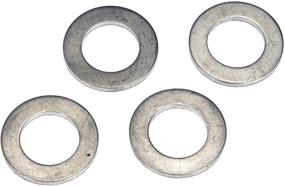 img 1 attached to Dorman 65292 Engine Oil Drain Plug Gasket, 4-Pack for Select Models