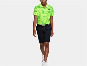 img 1 attached to Optimized Under Armour Performance Novelty Pitch Boys' Apparel