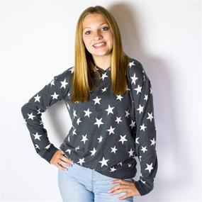 img 1 attached to 👚 American Fashion Network Girls Simply Soft Basic Hoodie Pullover Sweatshirt – The Ultimate in Comfort