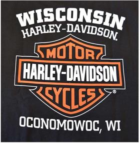 img 1 attached to 🏍️ Harley Davidson Distressed Shield - Extended Design 30296553