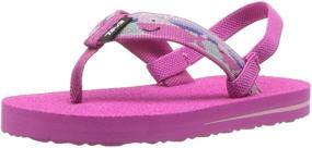 img 4 attached to 👞 Комфорт и стиль объединены: детские сандалии Teva Sandal Miramar Purple для мальчиков