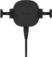 conveniently charge your apple, samsung & qi enabled smartphones with mophie charge stream qi wireless vent mount - black logo