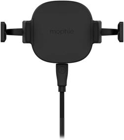 img 3 attached to Conveniently Charge Your Apple, Samsung & Qi Enabled Smartphones with Mophie Charge Stream Qi Wireless Vent Mount - Black