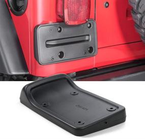 img 3 attached to Держатель крепления номерного знака для Jeep Wrangler TJ 1997-2006