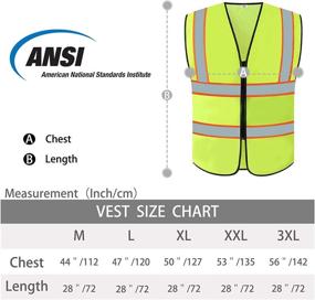 img 2 attached to Maximize Safety with VICRR Visibility Safety Reflective Running Occupational Health & Safety Products