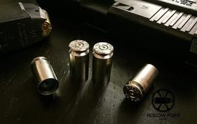 img 2 attached to 🔫 Улучшите ваши колеса с наконечниками из серебряной пули Hollow-Point Gear - подлинные металлические наконечники из пули для автомобилей, грузовиков и квадроциклов!