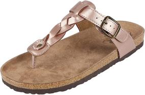 img 4 attached to Stay Comfy and Trendy with Northside Women's Sandals