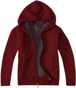 img 4 attached to 👕 Boys' Clothing and Sweaters: Gioberti Melange Knitted Cardigan Sweater