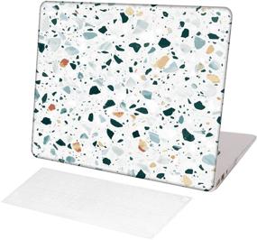 img 4 attached to 📱 KSK KAISHEK MacBook Air 13 Inch Case (2018-2021 Release, Retina Display) - Terrazzo Marble Pattern