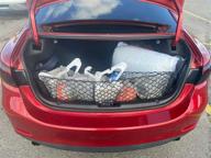 📦 premium envelope style trunk cargo net for mazda 6 mazda6 2014-2019 - reliable and durable solution for organized cargo management logo