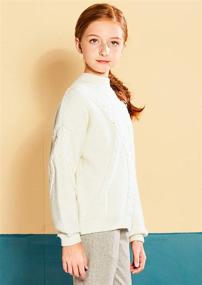 img 2 attached to 👕 SOLOCOTE Oversized Sweater Pullover SLN4013 for Boys' Clothing and Sweaters