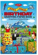 unleash the fun with the super awesome birthday wrapping paper book! logo