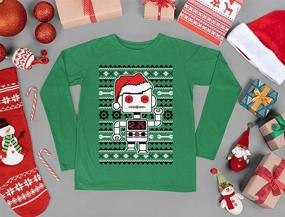 img 1 attached to 🎄 Premium Tstars Christmas Sweater Sweatshirt for Boys - Medium Size - Fashionable Hoodies & Sweatshirts