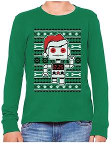 img 4 attached to 🎄 Premium Tstars Christmas Sweater Sweatshirt for Boys - Medium Size - Fashionable Hoodies & Sweatshirts