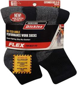 img 2 attached to 🧦 Durable Dickies Dri Tech Performance Quarter Socks
