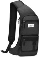 mosiso backpack daypacks crossbody shoulder logo