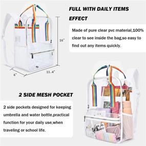 img 1 attached to Mommore Backpack Durable Through Bookbags Kids' Furniture, Decor & Storage