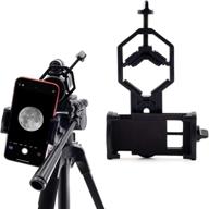 📱 universal smartphone adapter mount for telescope, binoculars, microscope logo