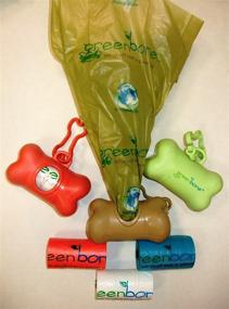 img 1 attached to 🌿 Environmentally-Friendly Biodegradable Waste Bag Dispenser with 24 Bags