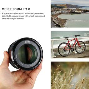 img 1 attached to 📷 Meike 85mm f1.8 Full Frame Auto Focus Telephoto Lens for Canon EF Mount DSLR Cameras - Compatible with APS C Bodies 1D 5D3 5D4 6D 7D 70D 550D 80D