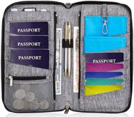 📔 spacious valante passport document organizer логотип