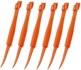 img 4 attached to 🍊 BronaGrand Set of 6 Citrus Peelers - Efficient Fruit Peelers for Oranges, Lemons, Limes, Mango