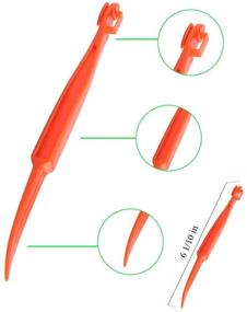 img 3 attached to 🍊 BronaGrand Set of 6 Citrus Peelers - Efficient Fruit Peelers for Oranges, Lemons, Limes, Mango