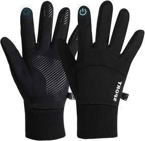img 4 attached to 🧤 UltimateGK Lightweight Windproof Waterproof Touchscreen Gloves