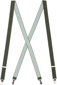 img 3 attached to SuspenderStore Kids Inch Suspenders X Back Boys' Accessories - Suspenders