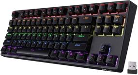 img 4 attached to 🔥 RK87 Sink87G RGB 80% Mechanical Keyboard - Wireless 2.4G Tenkeyless; Programmable Software, 87 Keys, Tactile Brown Switches by RK ROYAL KLUDGE