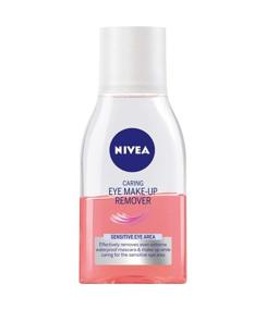 img 1 attached to Nivea Caring Eye Make-Up Remover Sensitive 125ml: Gentle & Effective Cleansing for Delicate Skin