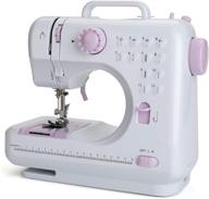 🧵 aonesy mini sewing machine - electric household crafting mending portable sewing machines, 12 stitches 2 speed with foot pedal - perfect for easy sewing, beginners, and kids (purple) logo