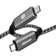 ⚡ brexlink grey thunderbolt charger with enhanced charging capability логотип