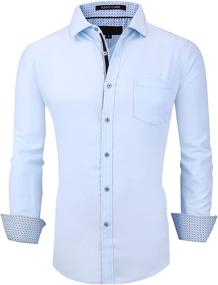 img 4 attached to 👕 CV Shirts: Men's Bamboo Clothing for Wrinkle-Free Style by Joey