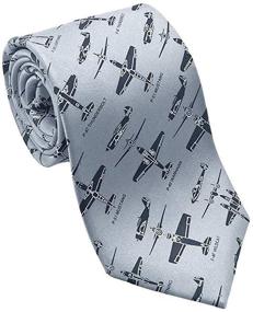 img 2 attached to 🛩️ Josh Bach Fighter Aircraft Necktie