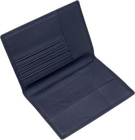 img 2 attached to Secure and Stylish Genuine Leather Passport Wallets: Blocking Unwanted Access for Enhanced Protection