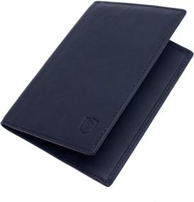 img 4 attached to Secure and Stylish Genuine Leather Passport Wallets: Blocking Unwanted Access for Enhanced Protection