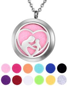 img 3 attached to HooAMI Aromatherapy Essential Oil Diffuser Necklace for Boys - Stylish Jewelry