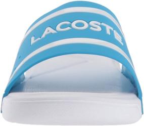 img 3 attached to Удобные и стильные десткие сланцы Lacoste Unisex для среднего мальчика.