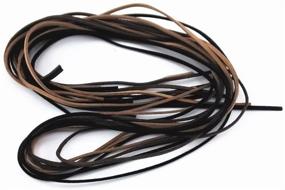 img 3 attached to 📿 Honbay 9pcs 1 Meter Leather Cord Strings: Perfect for Bracelet & Necklace Jewelry Making