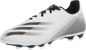 img 4 attached to 👻 Adidas Ghosted 4 Ground: White Silver Men's Shoes - Performance and Style Combined